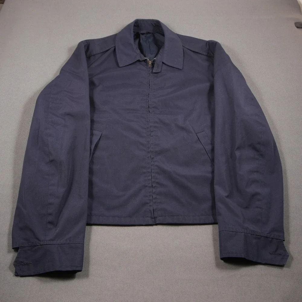 70s US Air Force Lightweight Marshall Ray USAF Military Utility Men Jacket 38L
